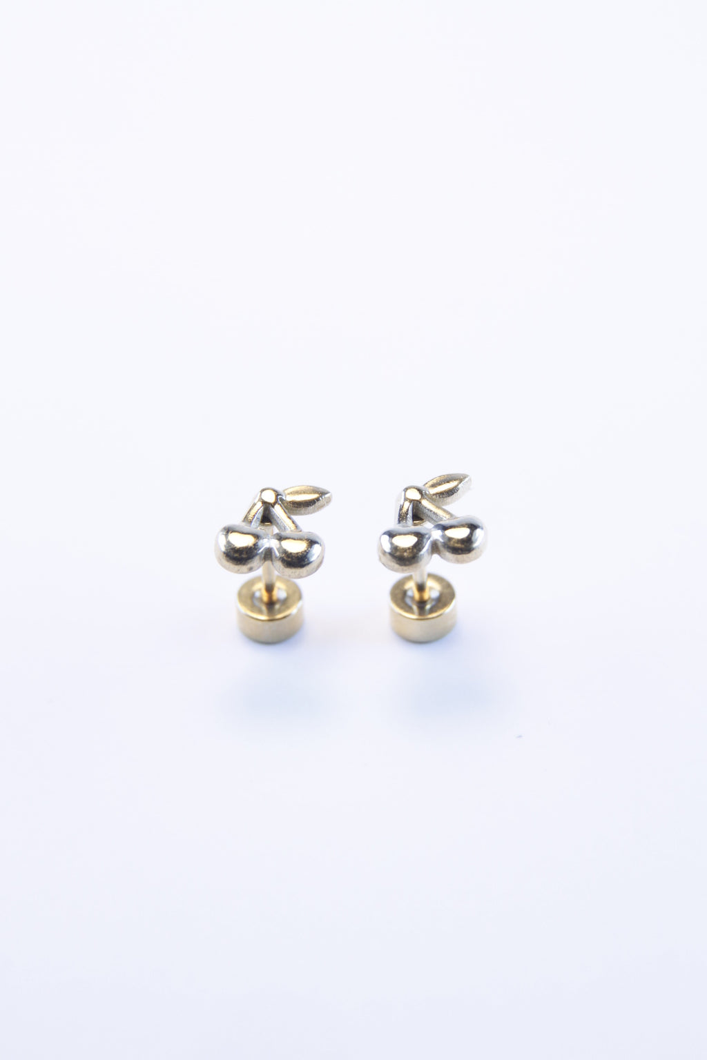 Cherry Stud Earrings | Cute Gift Jewelry | Sweet Everyday Studs