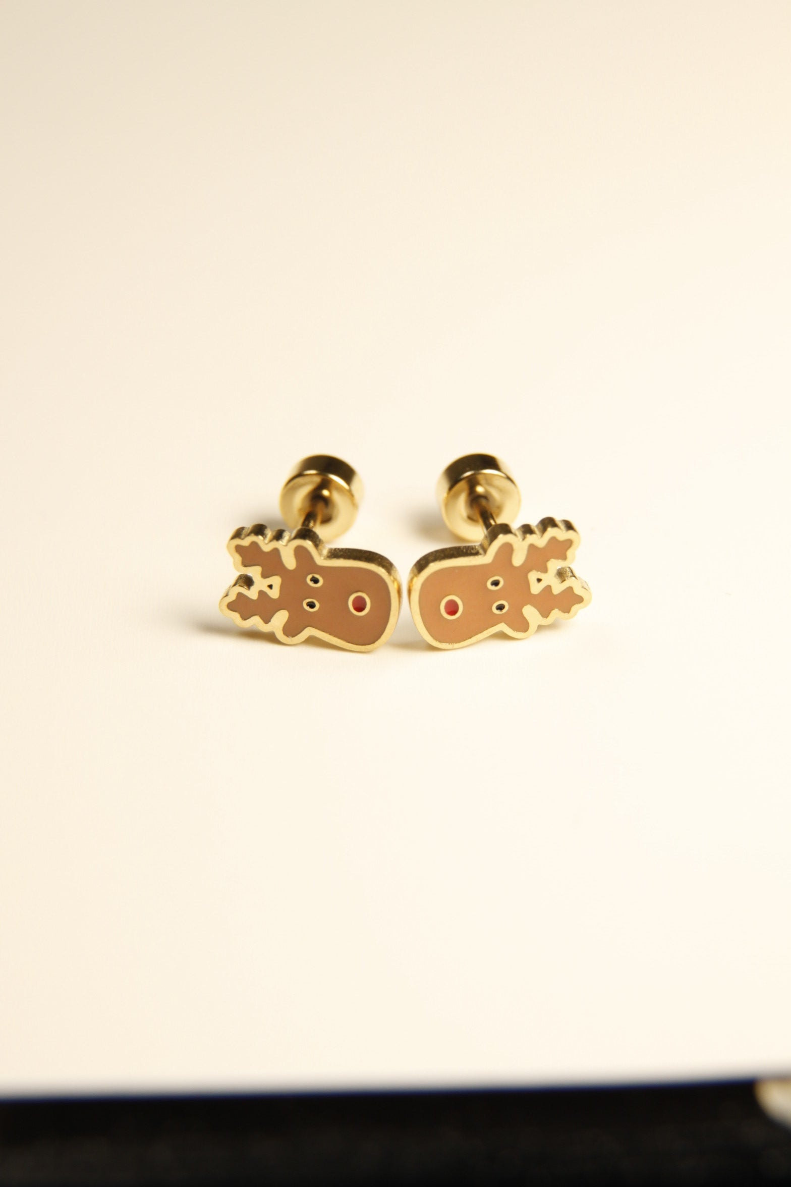 Christmas Reindeer Gift Stud Earrings