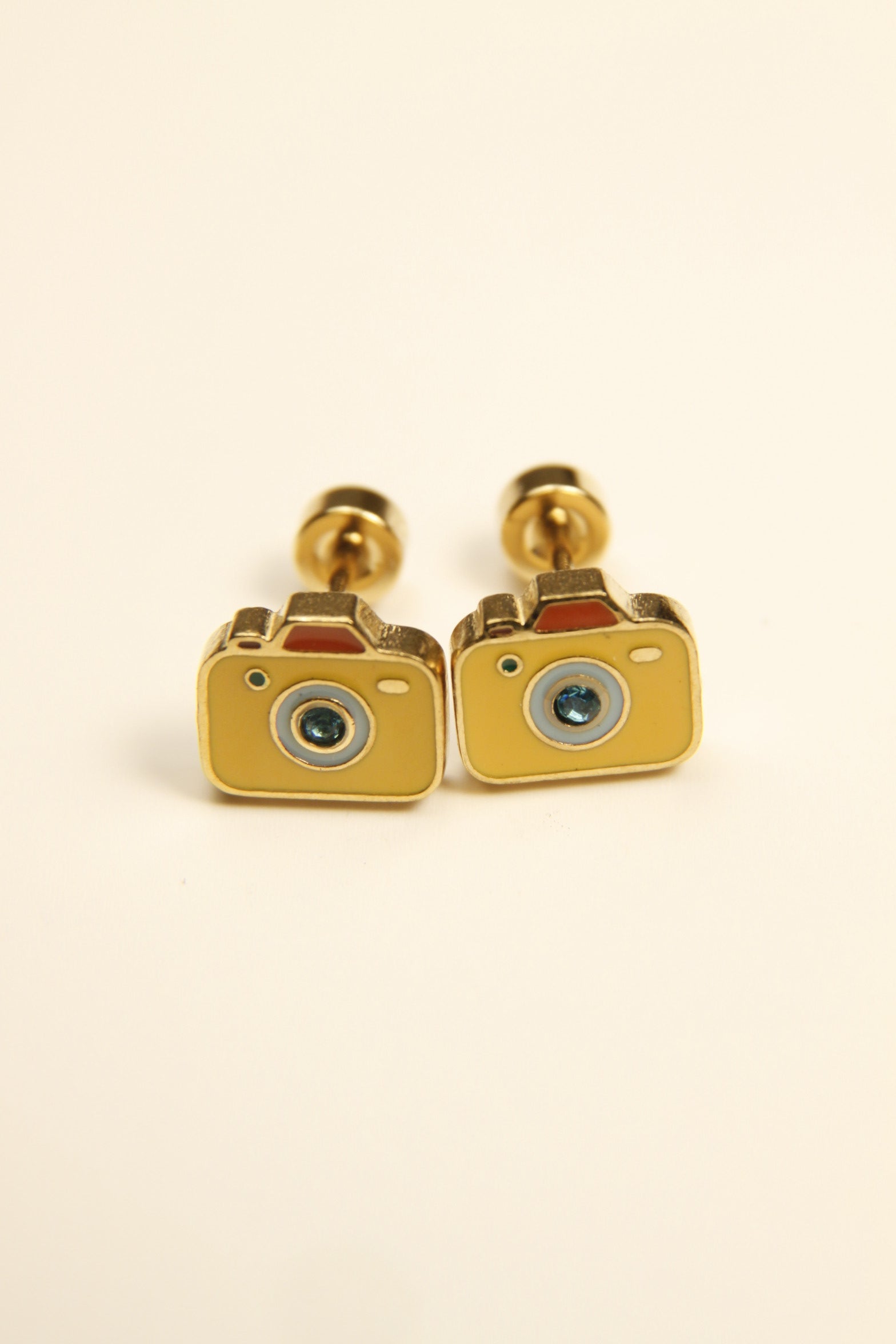Cute Camera Stud Earrings