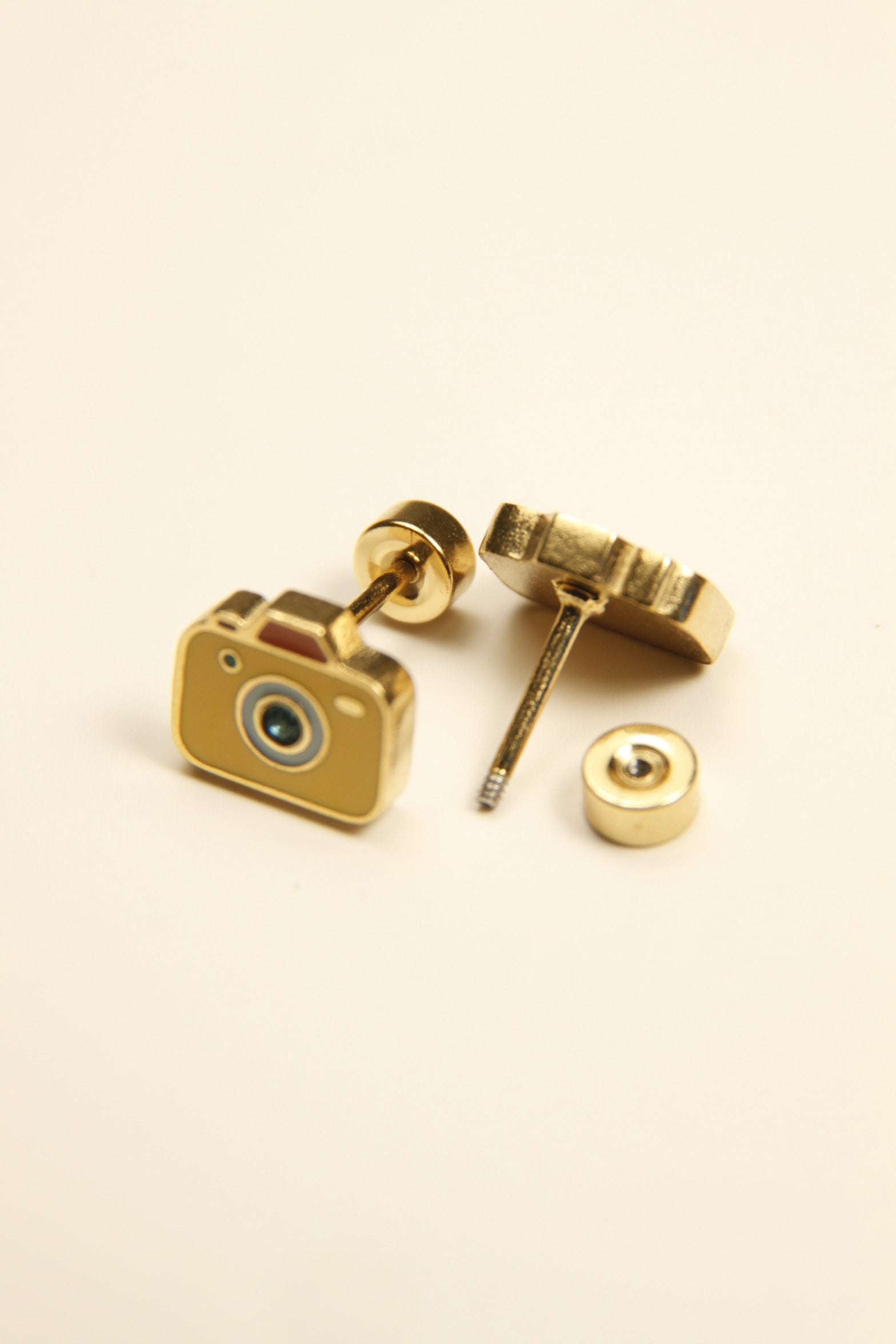 Cute Camera Stud Earrings