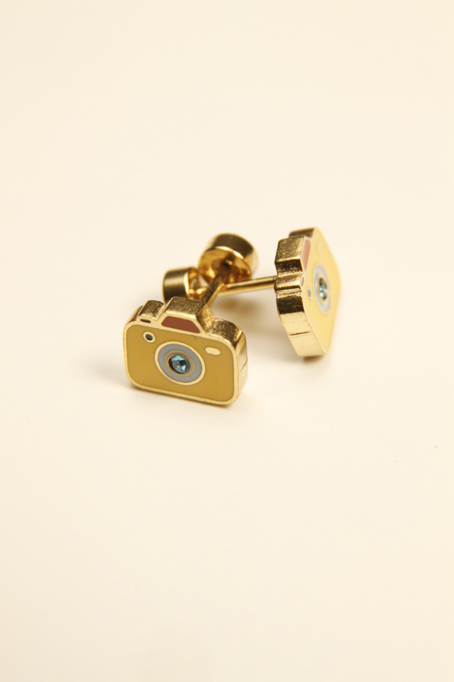 Cute Camera Stud Earrings