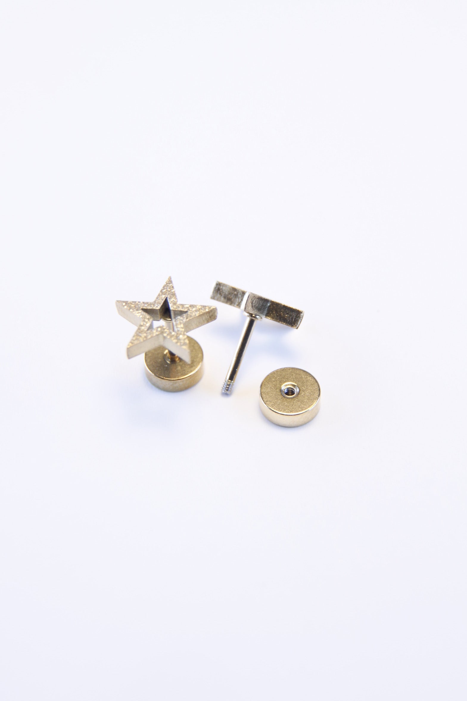 Gold Star Stud Earrings | Minimalist Everyday Jewelry