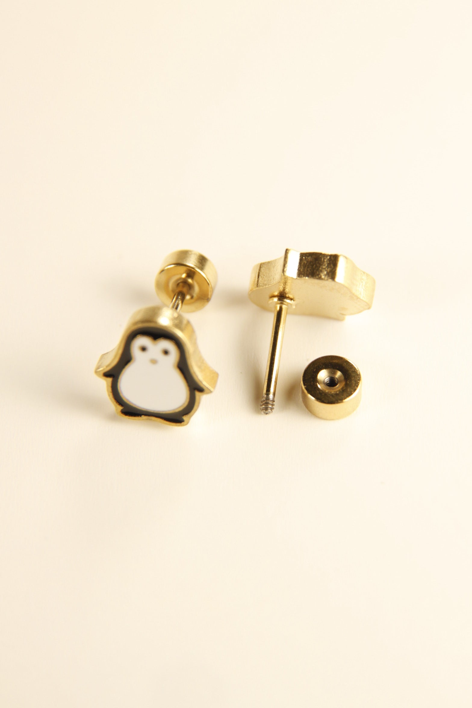 Penguin Stud Earrings Winter Holiday Jewelry Christmas Gift
