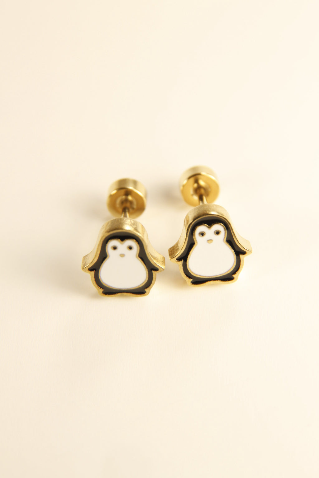 Penguin Stud Earrings Winter Holiday Jewelry Christmas Gift
