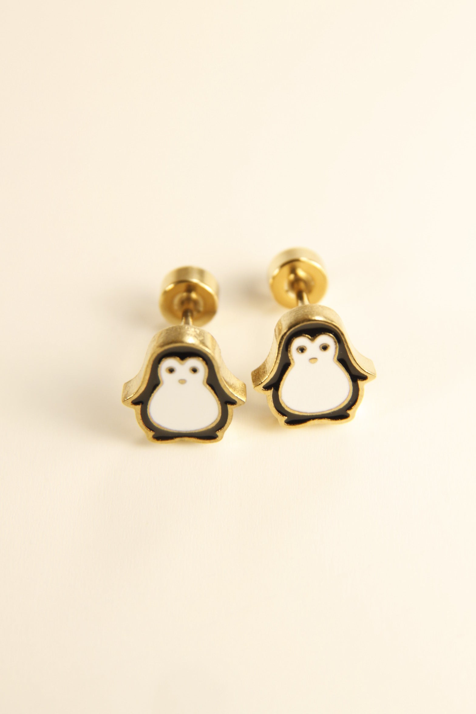 Penguin Stud Earrings Winter Holiday Jewelry Christmas Gift