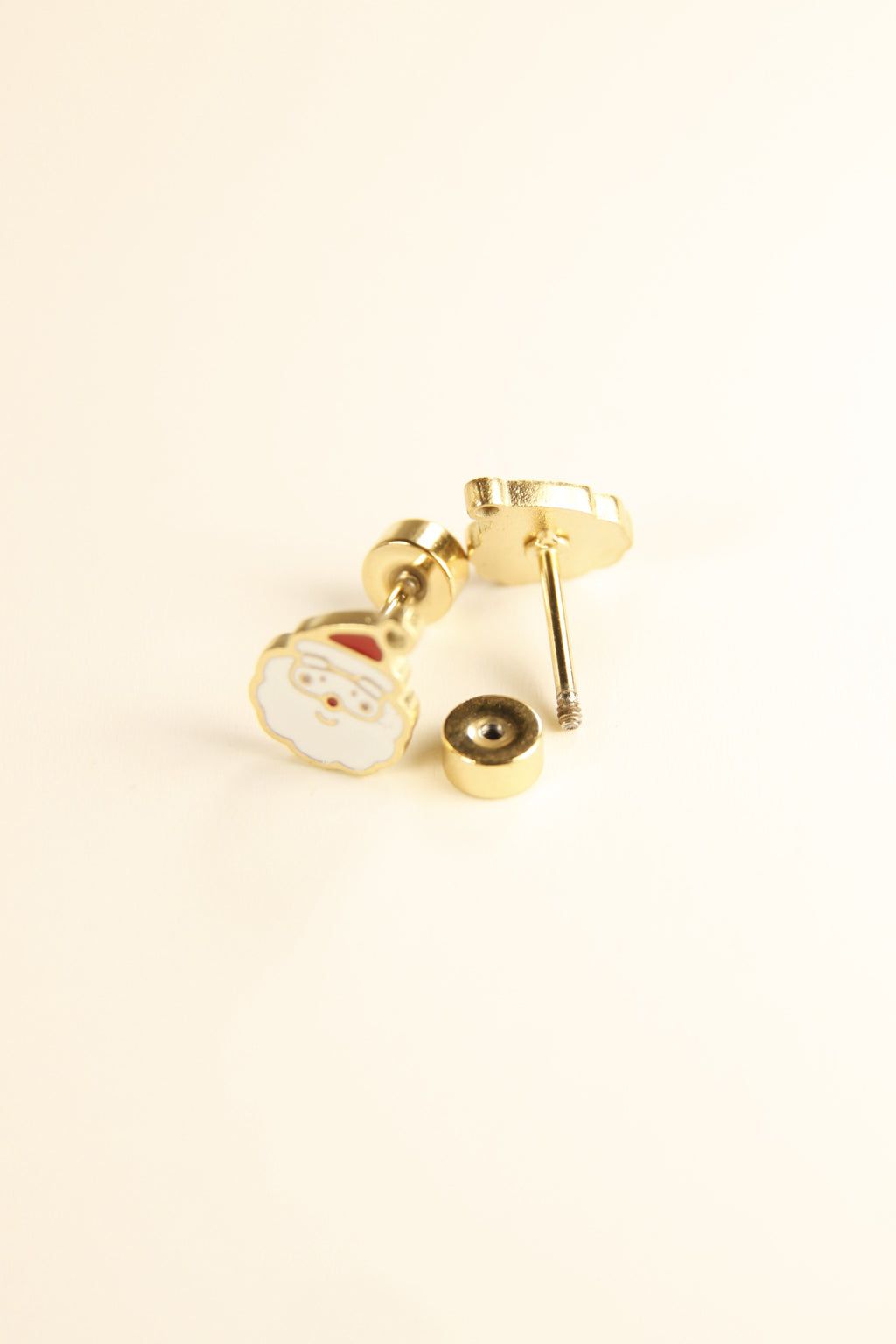 Santa Claus Stud Earrings Christmas Gift Holiday Jewelry